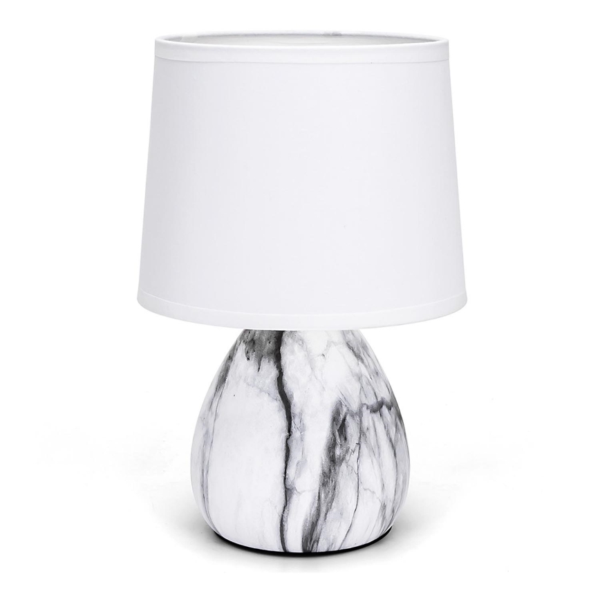 Aigostar - Candeeiro de mesa 1xE14/40W/230V branco