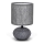 Aigostar - Candeeiro de mesa 1xE14/40W/230V cinzento