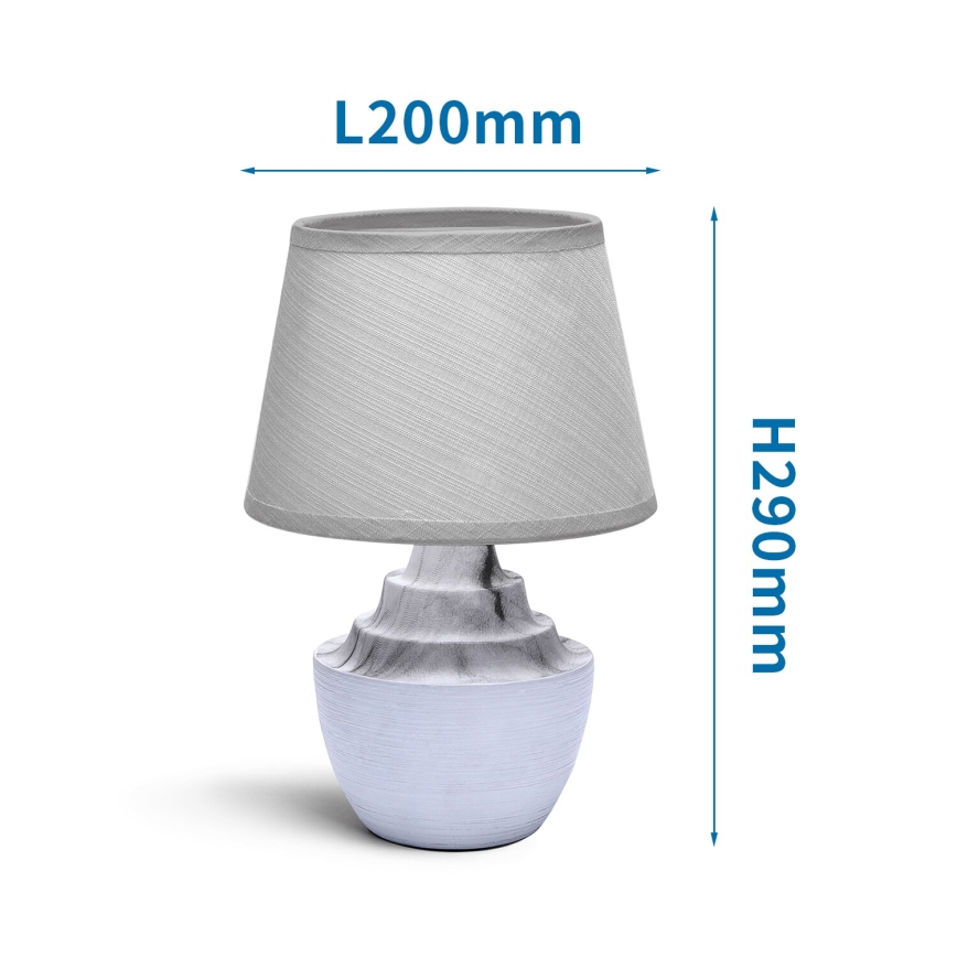 Aigostar - Candeeiro de mesa 1xE14/40W/230V