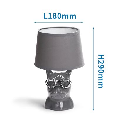 Aigostar - Candeeiro de mesa 1xE14/40W/230V