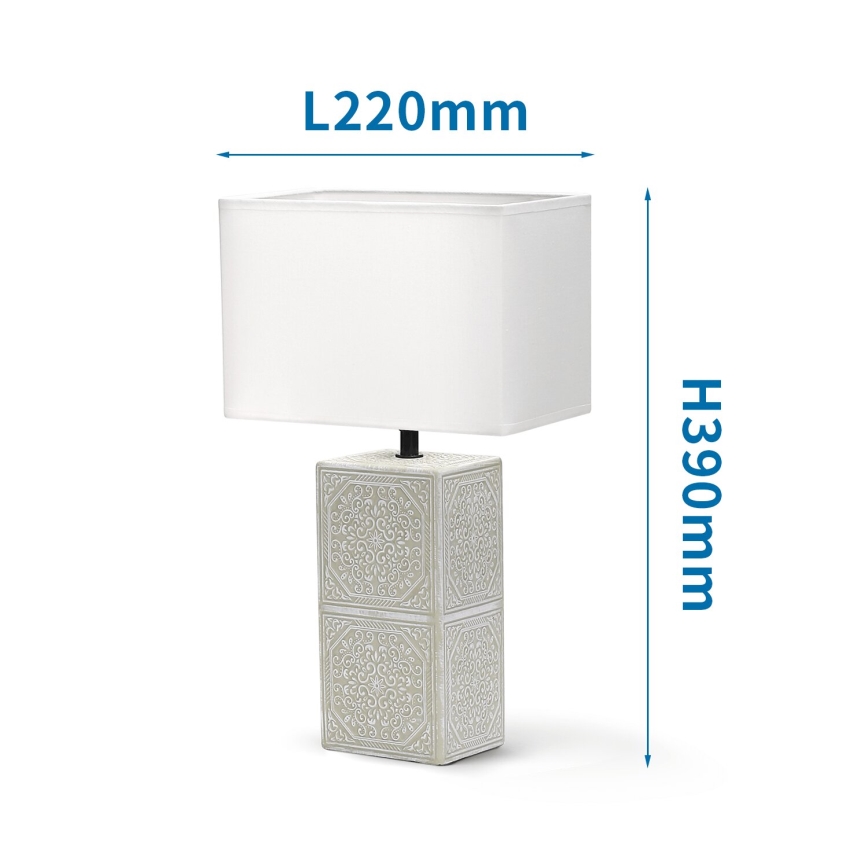 Aigostar - Candeeiro de mesa 1xE14/40W/230V