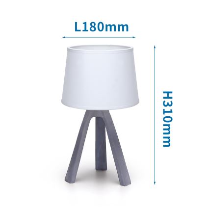 Aigostar - Candeeiro de mesa 1xE14/40W/230V
