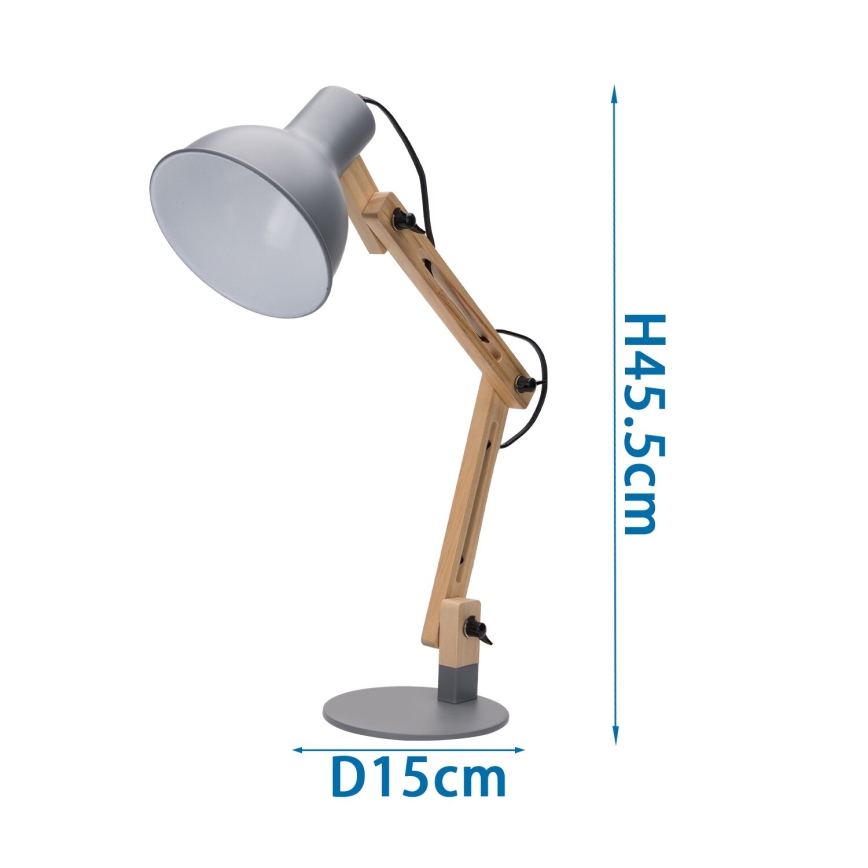 Aigostar - Candeeiro de mesa 1xE27/40W/230V