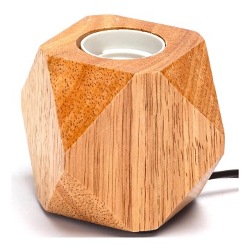 Aigostar - Candeeiro de mesa 1xE27/60W/230V bege