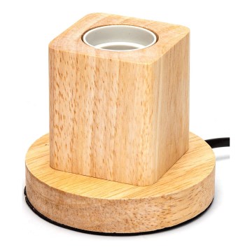 Aigostar - Candeeiro de mesa 1xE27/60W/230V bege
