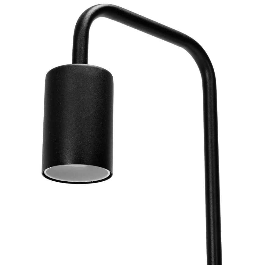 Aigostar - Candeeiro de mesa 1xE27/60W/230V preto