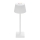 Aigostar -  Candeeiro de mesa LED RGBW exterior recarregável com regulação LED/4W/5V 3600mAh branco IP54