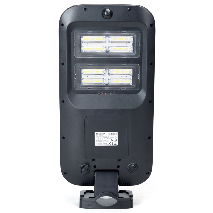 Aigostar - Candeeiro de rua solar LED com sensor LED/180W/4V 7500mAh IP65 + comando