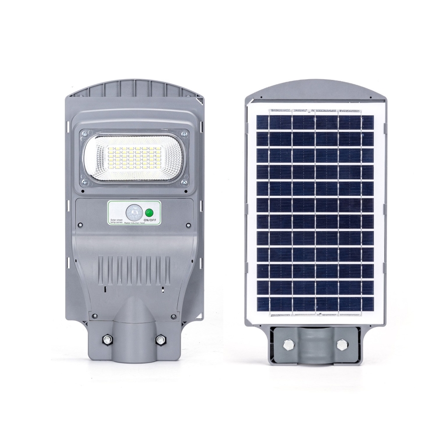 Aigostar - Candeeiro de rua solar LED com sensor LED/50W/3,2V 5000mAh IP65 6500K + comando