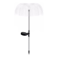 Aigostar - Candeeiro decorativo solar LED LED/0,03W/1,2V 70cm 300 mAh 6500K IP44