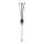 Aigostar - Candeeiro decorativo solar LED LED/0,04W/1,2V 68,5cm 2700K IP44