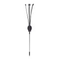 Aigostar - Candeeiro decorativo solar LED LED/0,04W/1,2V 68,5cm 6500K IP44 300 mAh
