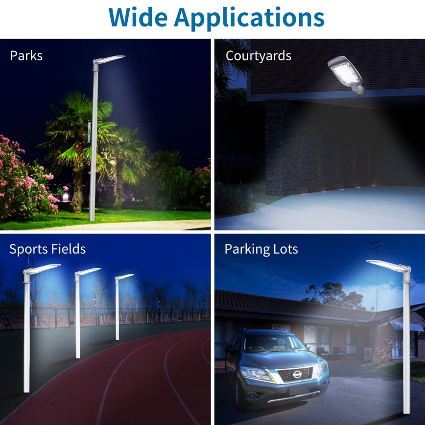 Aigostar - Candeeiro público LED LED/200W/230V 6500K IP65