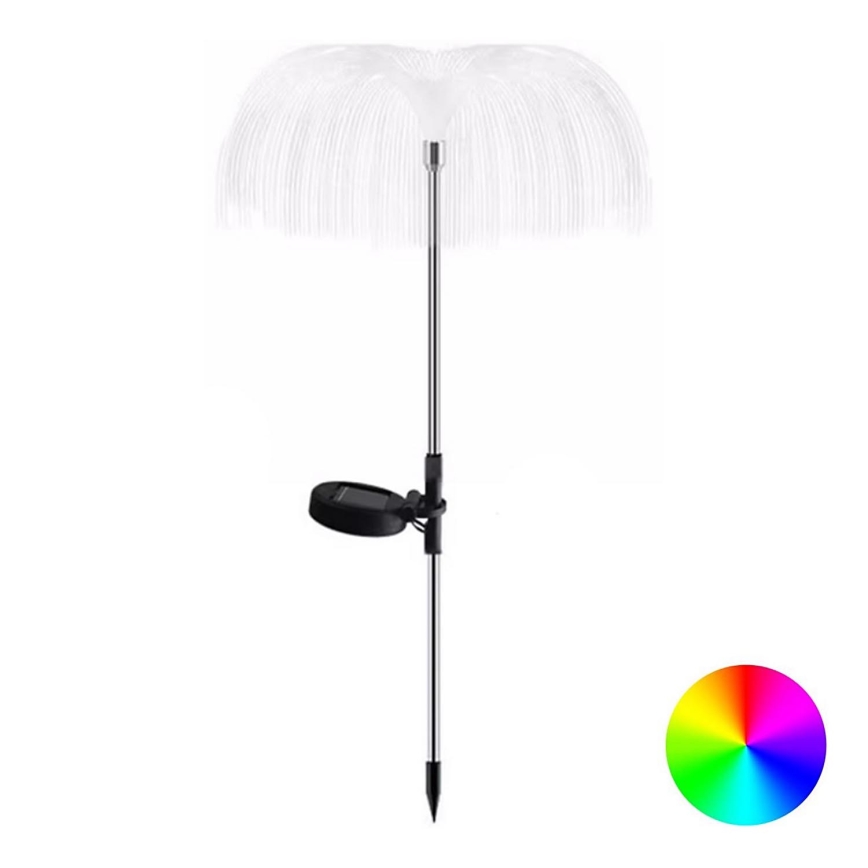Aigostar - Candeeiro solar decorativo LED RGB LED/0,03W/1,2V 70cm IP44