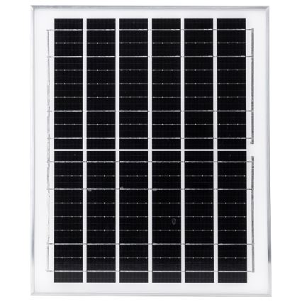 Aigostar - Candelabro solar LED 2xLED/70W/12V 12000 mAh 6500K diâmetro 23,5 cm + comando