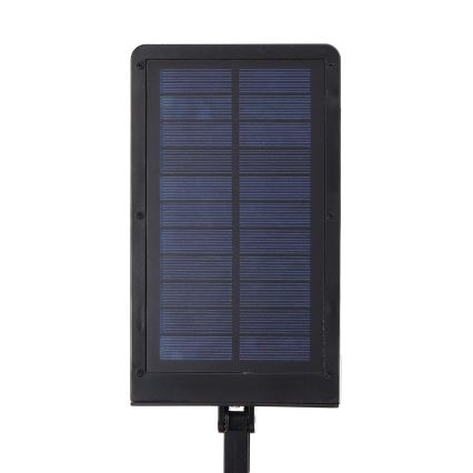 Aigostar - Candeeiro de rua solar LED com um sensor LED/3W/3,7V1800 mAh IP44 3000/4000/5000K + comando