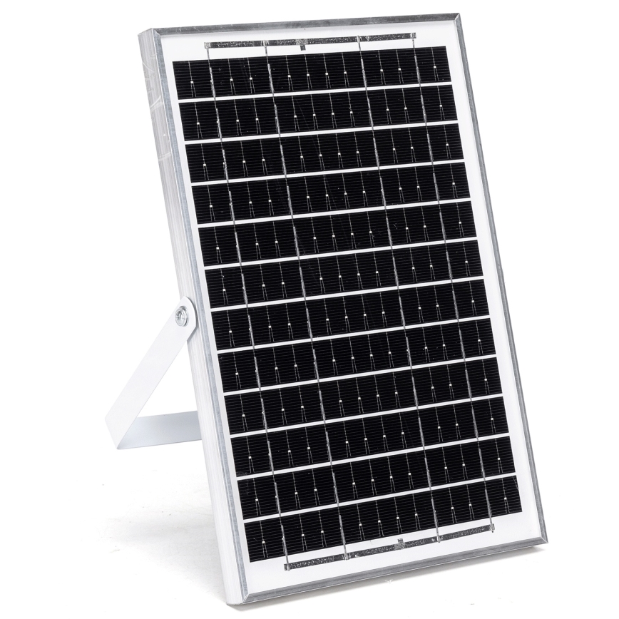 Aigostar - Candeeiro solar LED com sensor LED/70W/12V 6000 mAh 6500K diâmetro 12 cm + comando