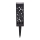 Aigostar - Candeeiro solar LED LED/0,006W/1,2V 28,5cm preto 6500K  IP44