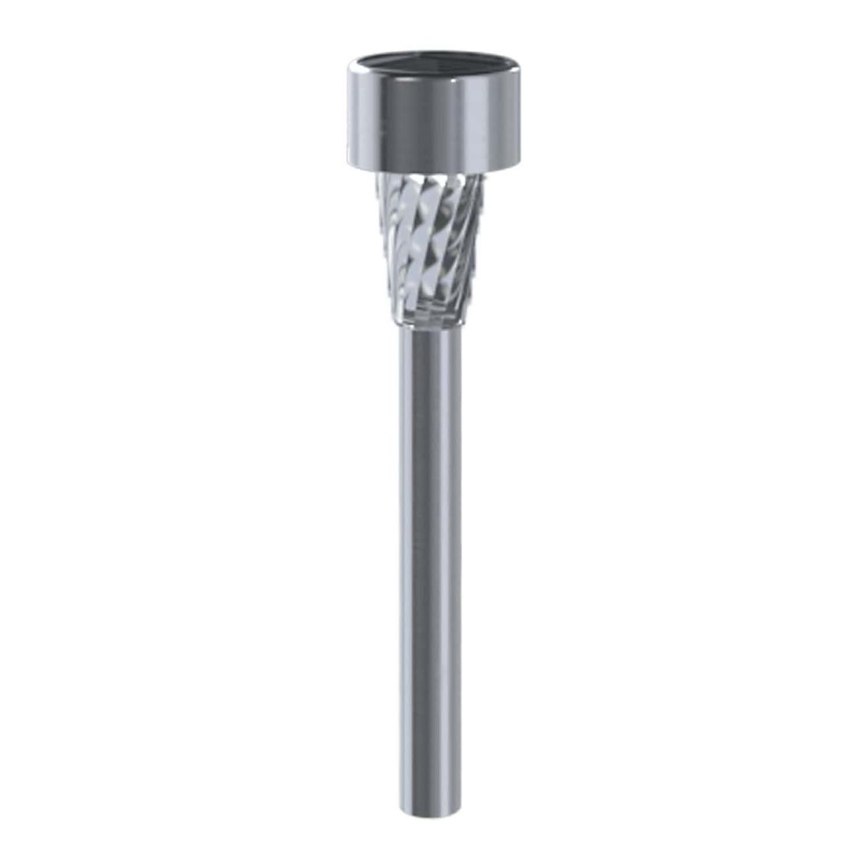 Aigostar - Candeeiro solar LED LED/0,006W/1,2V 29,5 cm cromado mate 6500K IP44