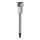 Aigostar - Candeeiro solar LED LED/0,006W/1,2V 29,5 cm cromado mate 6500K IP44