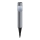 Aigostar - Candeeiro solar LED LED/0,006W/1,2V 31,5 cm 100 mAh cromado mate 6500K IP44