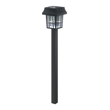Aigostar - Candeeiro solar LED LED/0,006W/1,2V 32 cm preto 6500K IP44