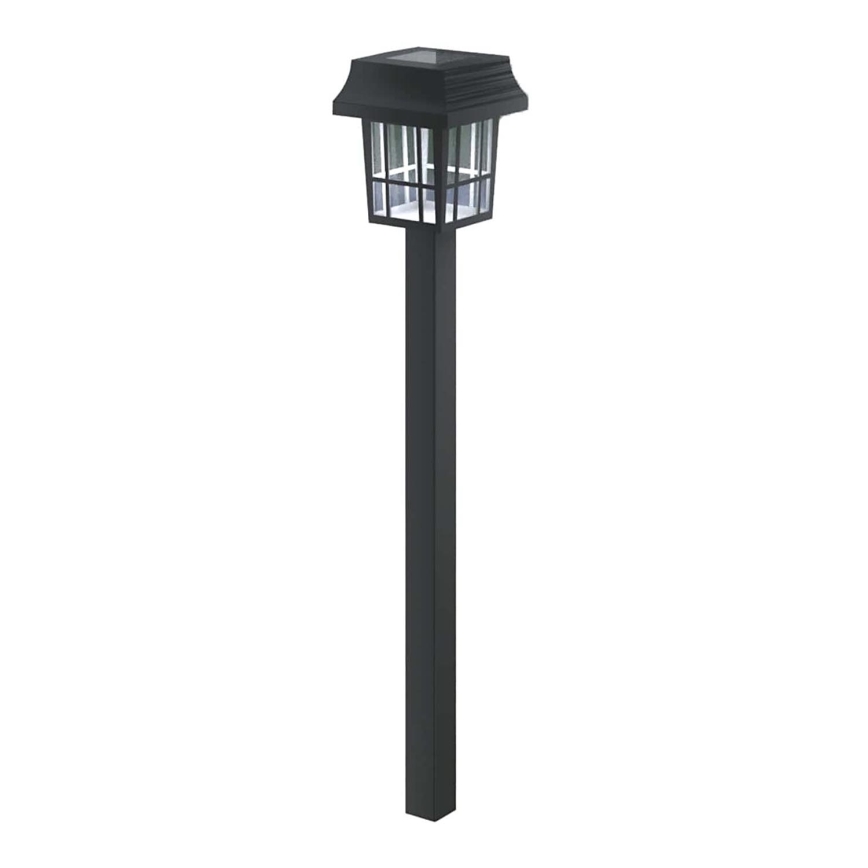 Aigostar - Candeeiro solar LED LED/0,006W/1,2V 32 cm preto 6500K IP44