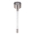 Aigostar - Candeeiro solar LED LED/0,006W/1,2V 36,7cm cromado mate 6500K IP44