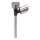 Aigostar - Candeeiro solar LED LED/0,006W/1,2V 37,5cm cromado mate 40 mAh 6500K IP44