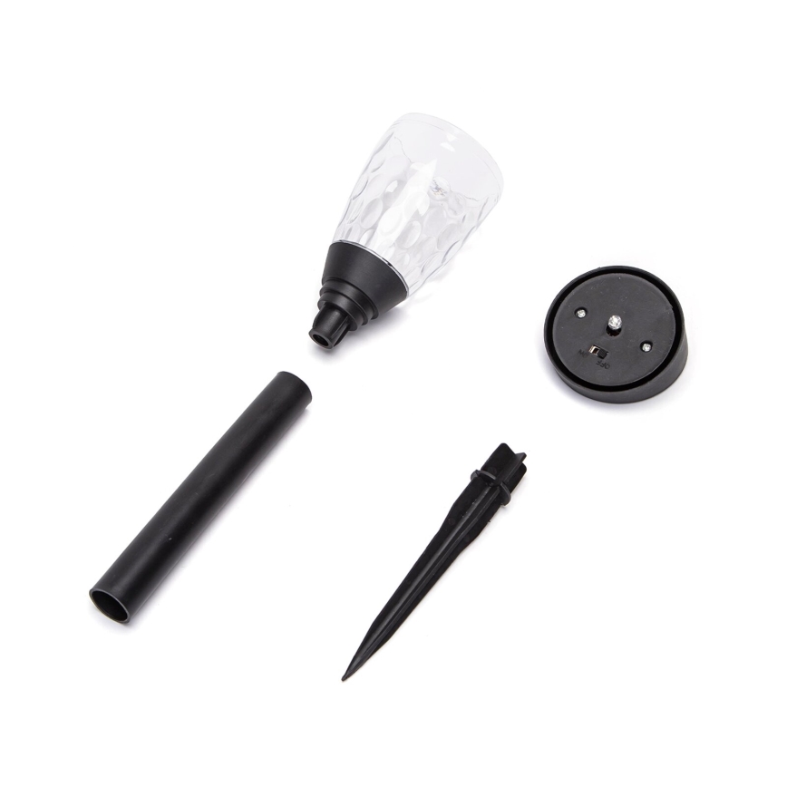 Aigostar - Candeeiro solar LED LED/0,006W/1,2V 40mAh 6500K IP44 estrela