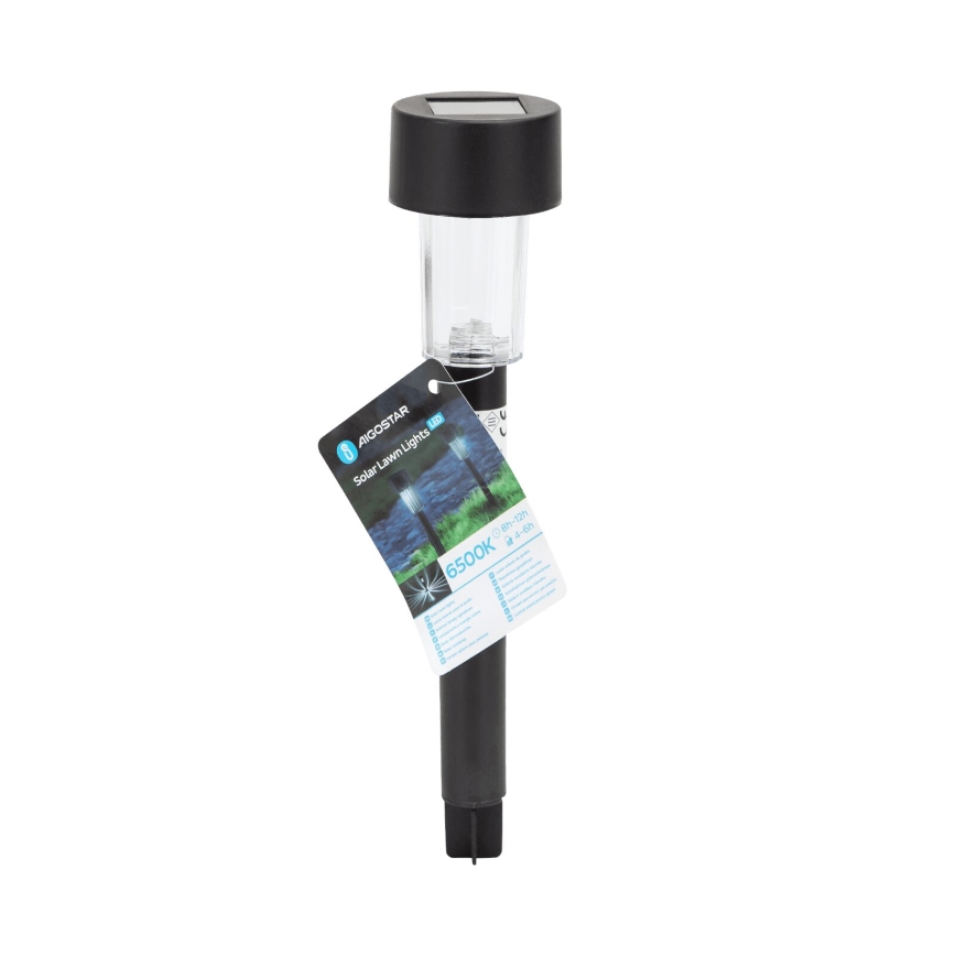 Aigostar - Candeeiro solar LED LED/0,006W/1,2V 40mAh 6500K IP44