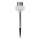 Aigostar - Candeeiro solar LED LED/0,012W/1,2V 100mAh 6500K IP44