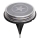 Aigostar - Candeeiro solar LED LED/0,6W/5,5V 24,5 cm 3200K IP66 preto
