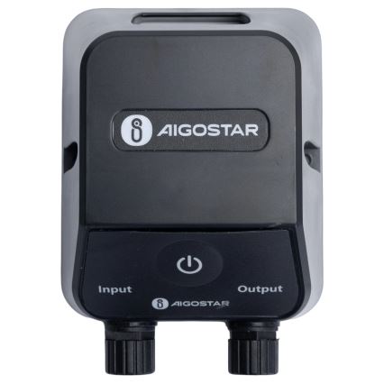 Aigostar - Candeeiro solar LED RGB regulável MESH LED/5W/3,7V 8000 mAh 2700K-6500K IP65 diâmetro 30 cm