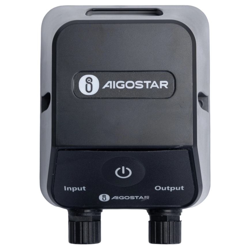 Aigostar - Candeeiro solar LED RGB regulável MESH LED/5W/3,7V 8000 mAh 2700K-6500K IP65 diâmetro 30 cm