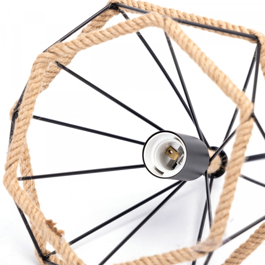 Aigostar - Candeeiro suspenso 1xE27/60W/230V