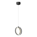 Aigostar - Candeeiro suspenso LED LED/15W/230V 6500K preto