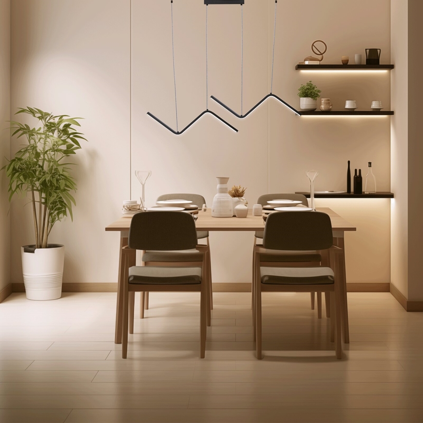 Aigostar - Candeeiro suspenso LED LED/23W/230V 6500K