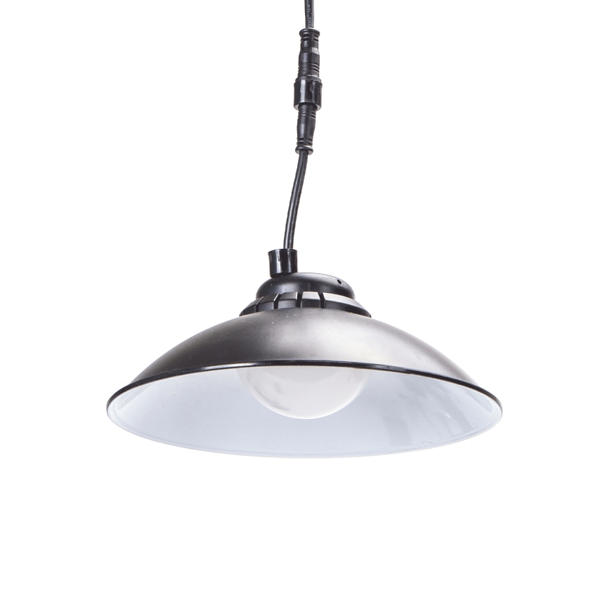 Aigostar - Lustre solar LED regulável num fio LED/3,2V 3000K/4000K/6500K IP65 + comando