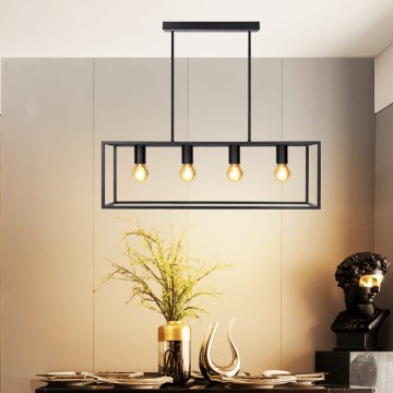 Aigostar - Candelabro suspenso 4xE27/40W/230V