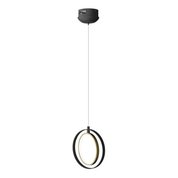 Aigostar - Candelabro suspenso LED LED/15W/230V 2700K preto