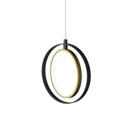 Aigostar - Candelabro suspenso LED LED/15W/230V 2700K preto