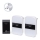 Aigostar - CONJUNTO 2x Campainha de tomada sem fios 230V IP44 branca/preta