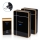 Aigostar - CONJUNTO 2x Campainha de tomada sem fios 230V IP44 preta/cobre