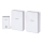 Aigostar - CONJUNTO 2x Campainha sem fios 3xAA IP44 branco