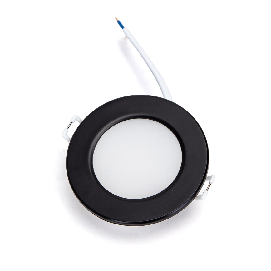 Aigostar - CONJUNTO 3x Focos de encastrar exterior LED LED/4,8W/230V 3000K IP65 preto