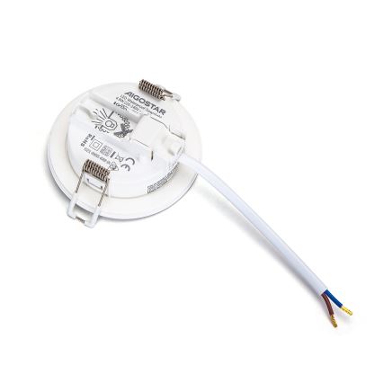 Aigostar - CONJUNTO 3x Focos de encastrar exterior LED LED/4,8W/230V 4000K IP65 branco