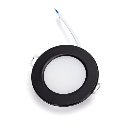 Aigostar - CONJUNTO 3x Focos de encastrar exterior LED LED/4,8W/230V 6500K IP65 preto