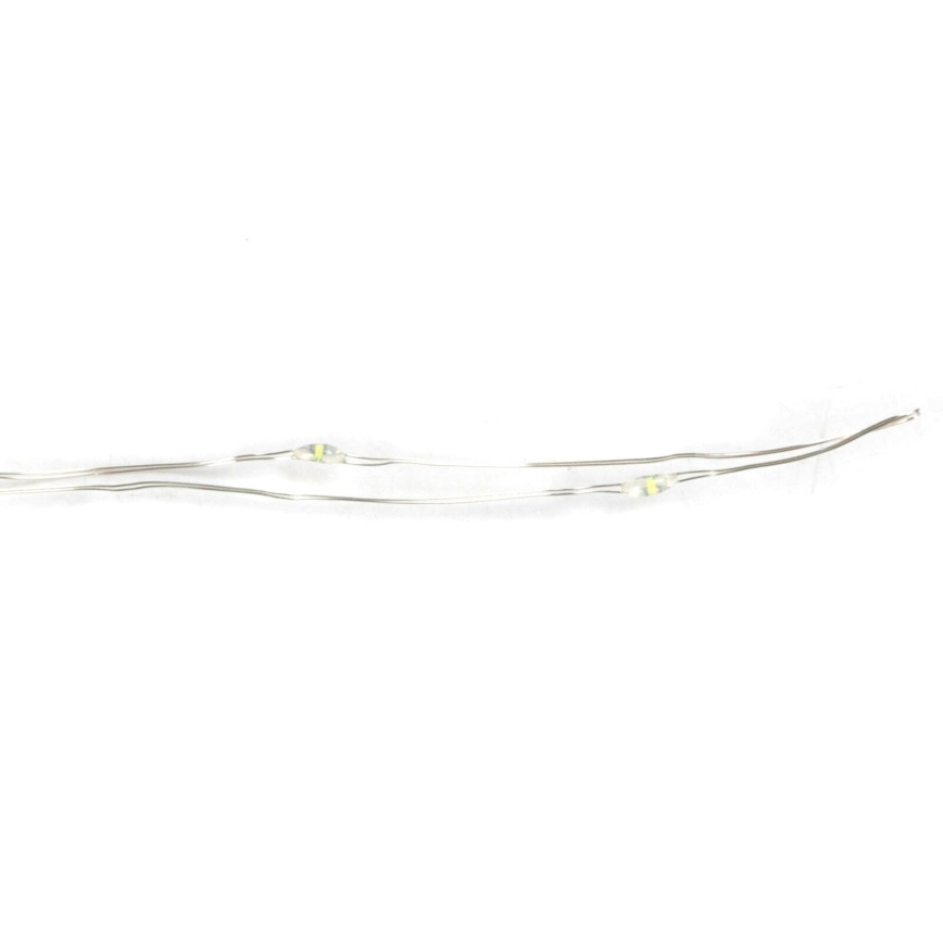 Aigostar - Corrente de Natal LED 100xLED/3xAA 10,3m branco frio