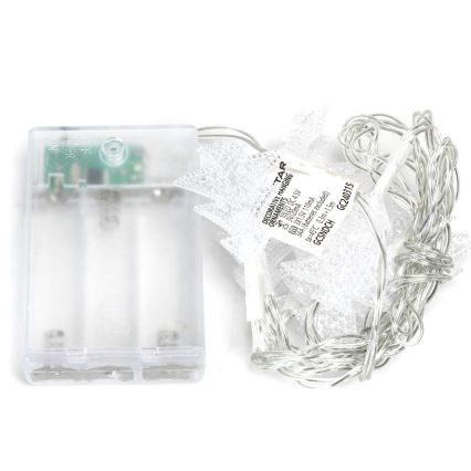 Aigostar - Corrente de Natal LED 20xLED/3xAA 3,3m árvores
